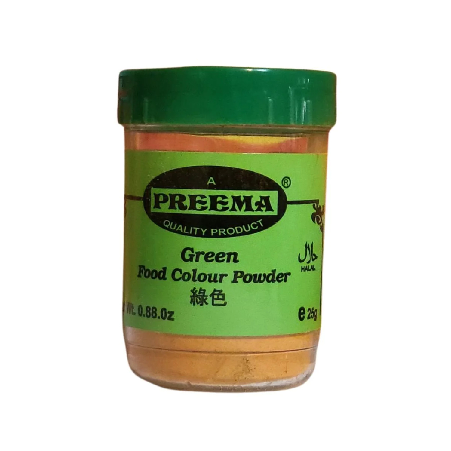 Undisclosed Preema Green Food Color Powder 25g