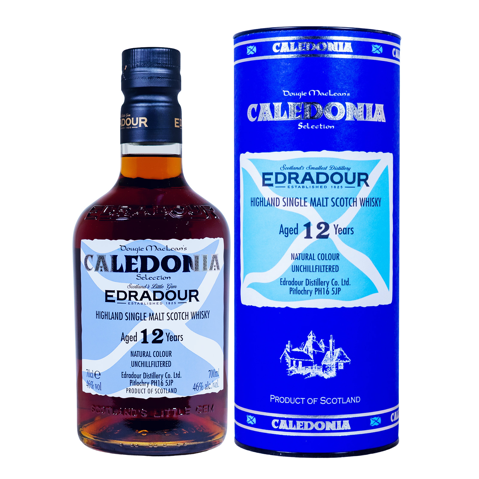 Edradour Caledonia, 12 Year Old, Highland Single Malt Scotch Whisky