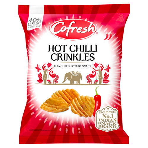 Cofresh Hot Chilli Crinkles 80g Flavoured Potato Snack