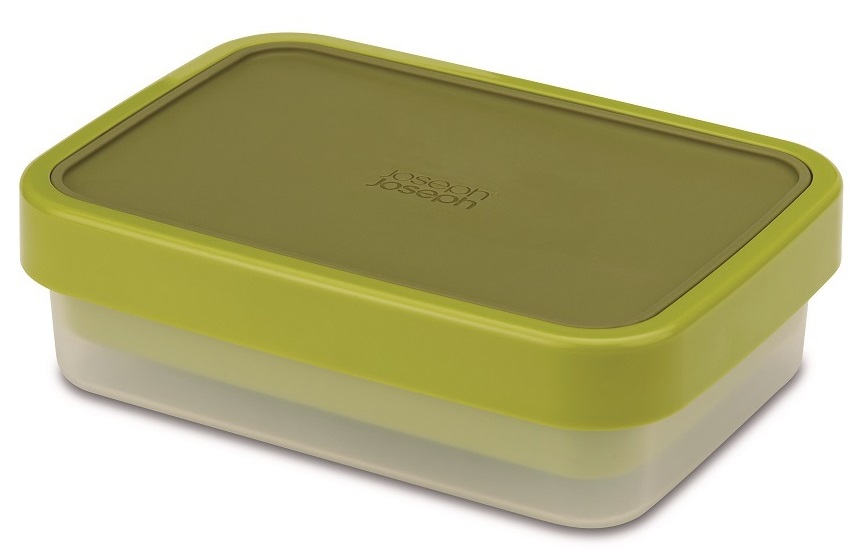 Joseph Joseph Go Eat Compact 2-in-1 Lunch Box Green