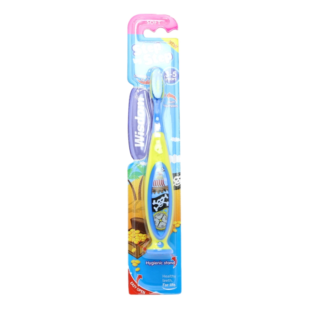 Wisdom Step-By-Step Toothbrush 3-5 Years