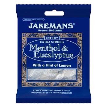 Jakemans Menthol & Eucalyptus 100g