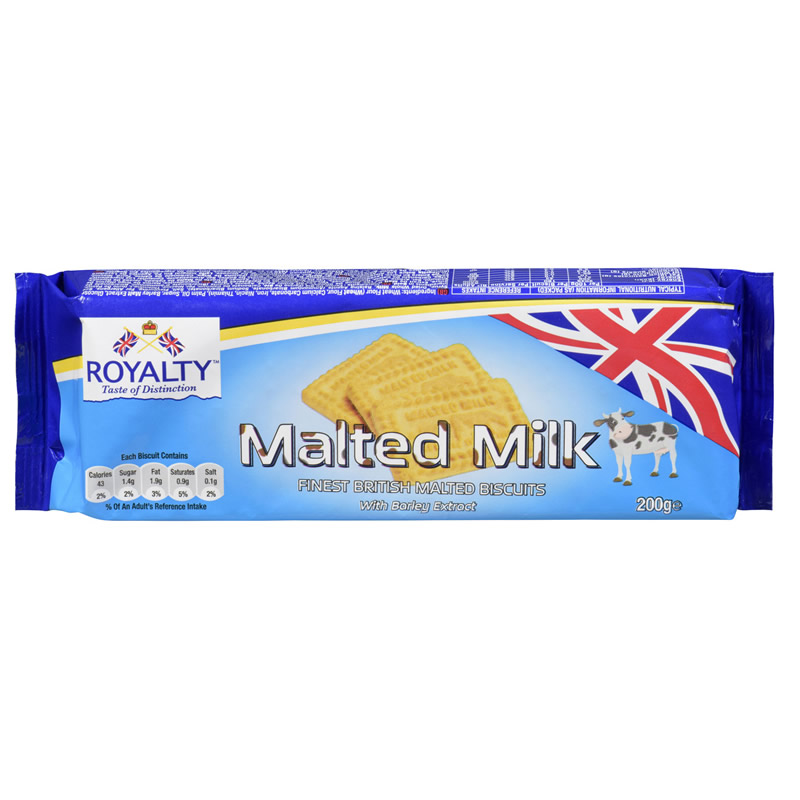Royalty Malted Milk Biscuits -200g