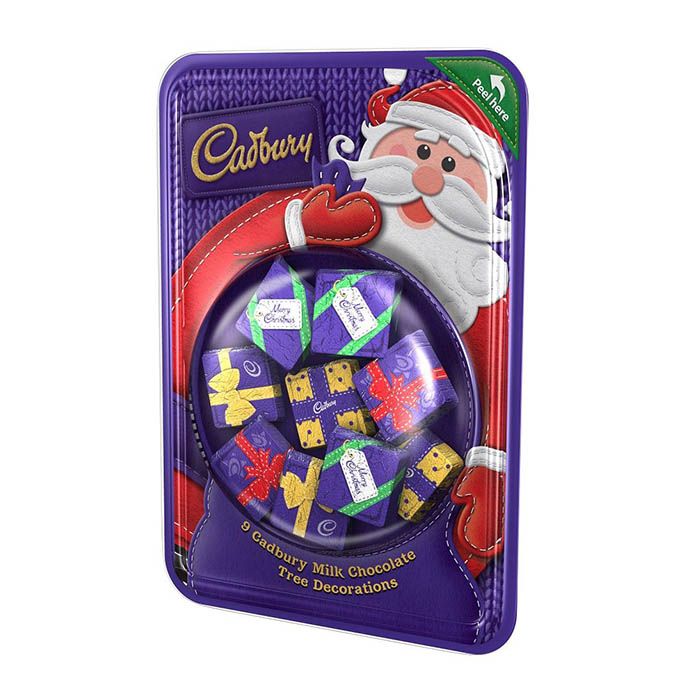 Cadbury Milk Chocolate Tree Decorations 83gr