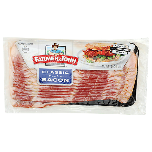 Farmer John Bacon, Classic, Premium 16 Oz