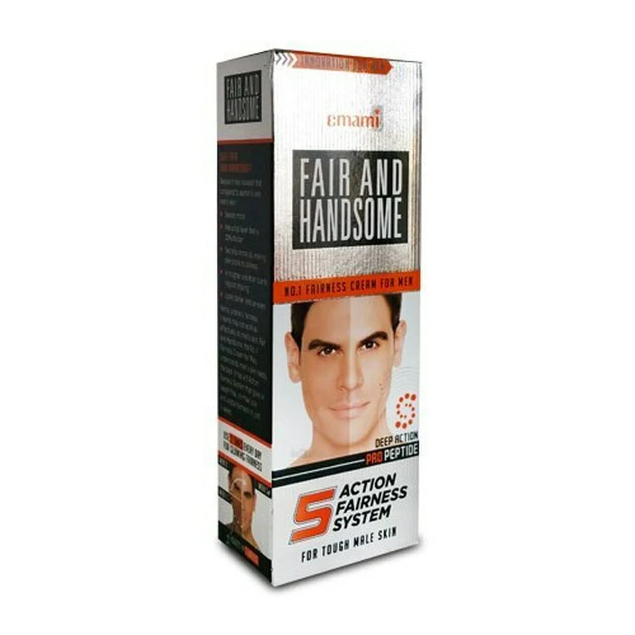 Emami Fair & Handsome Advanced Whitening Cream For Men, 80 Ml