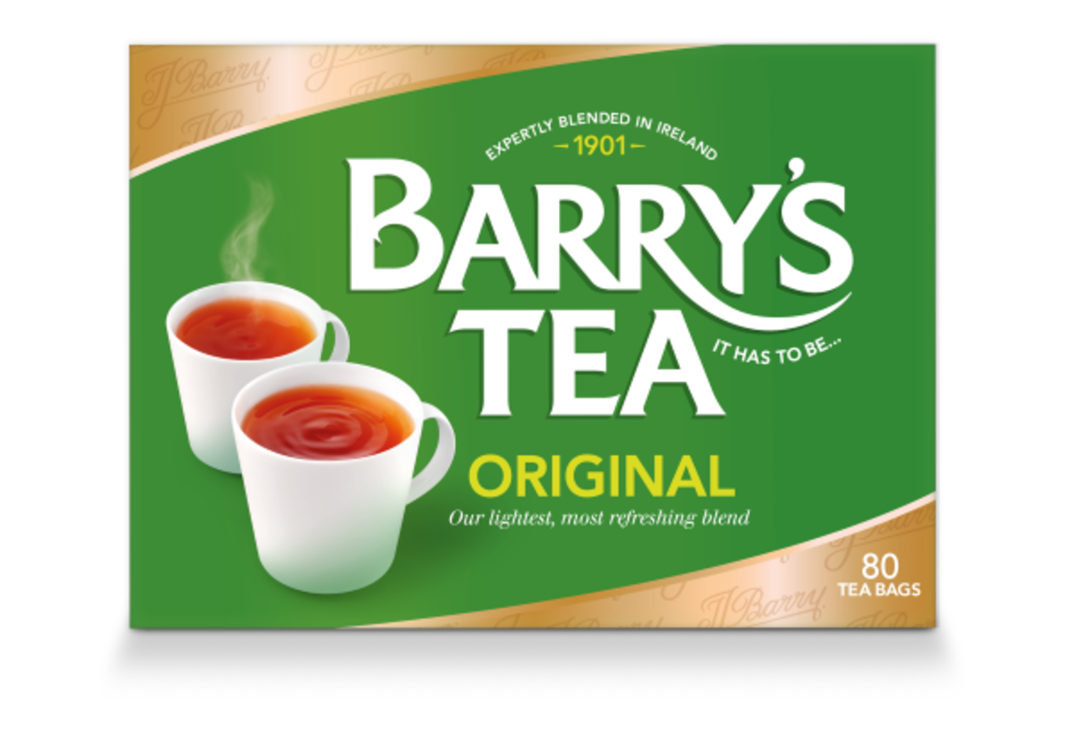 Barry's Green Tea Bags 80PK 250G