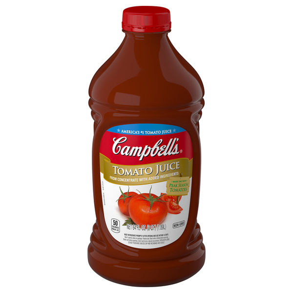 Campbell's Tomato Juice - 64 Fl Oz Bottle
