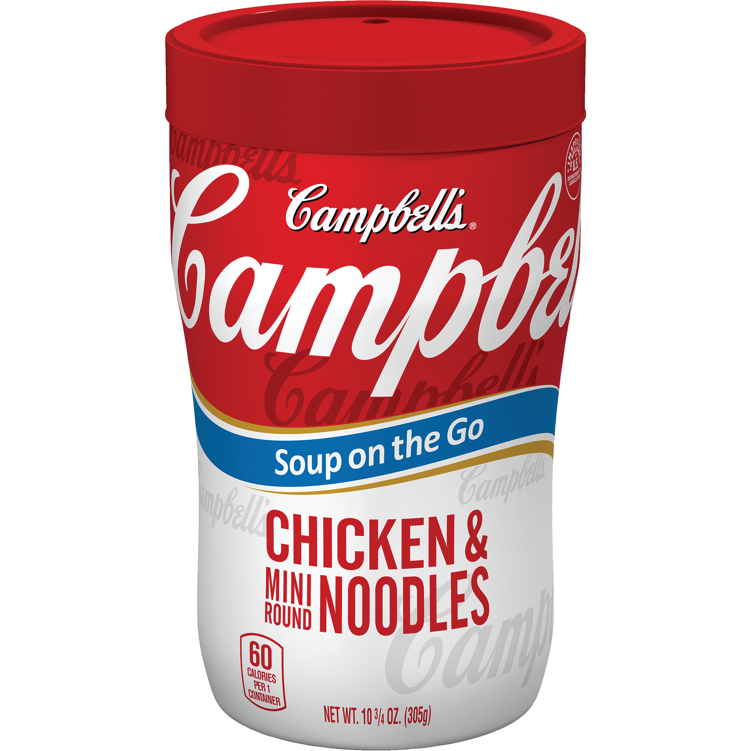 Campbell's Chicken & Noodles Mini Round Soup On The Go Cup