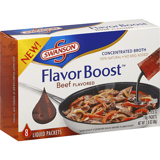 Swanson Flavor Boost Beef Concentrated Liquid Broth
