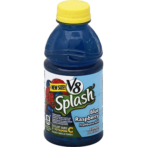 V8 Splash Blue Raspberry, 16 Oz
