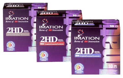 Imation 3.5IN 1.40MB Pre-FMT Mac 10-Pack Discontinued By Manufacturer