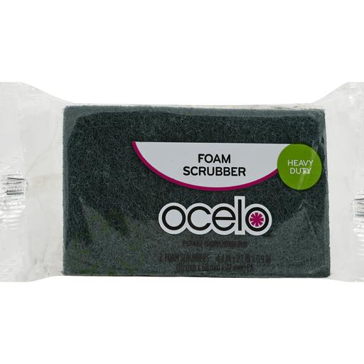 Scotch Brite Ocelo Heavy Duty Foam Scrubbers 2pk