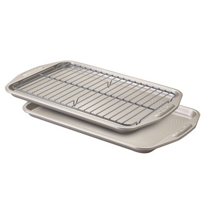 Circulon 3 Piece Non-stick Cookie Pan And Cooling Rack Set