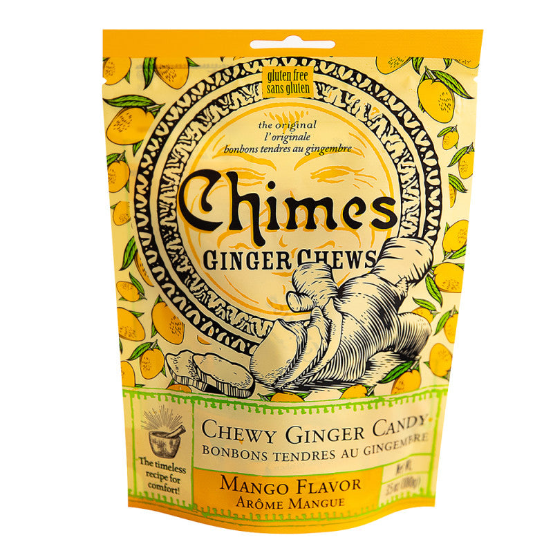Chimes Ginger Chews Mango 100g