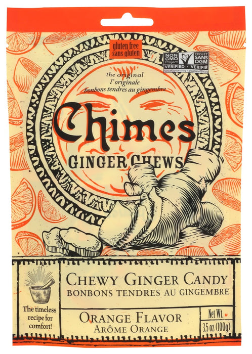 Chimes Gourmet Gluten-Free Orange Ginger Chews