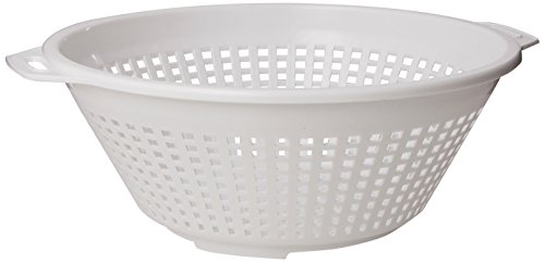 United Solutions 4 Qt White Colander