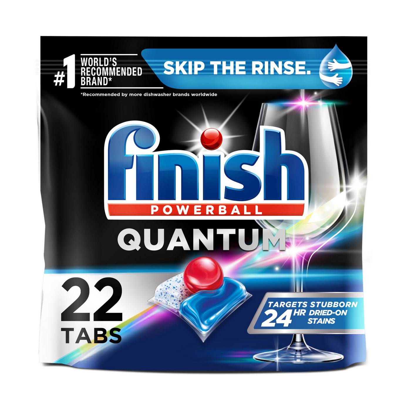 Finish Powerball Quantum Automatic Dishwasher Detergent Tabs
