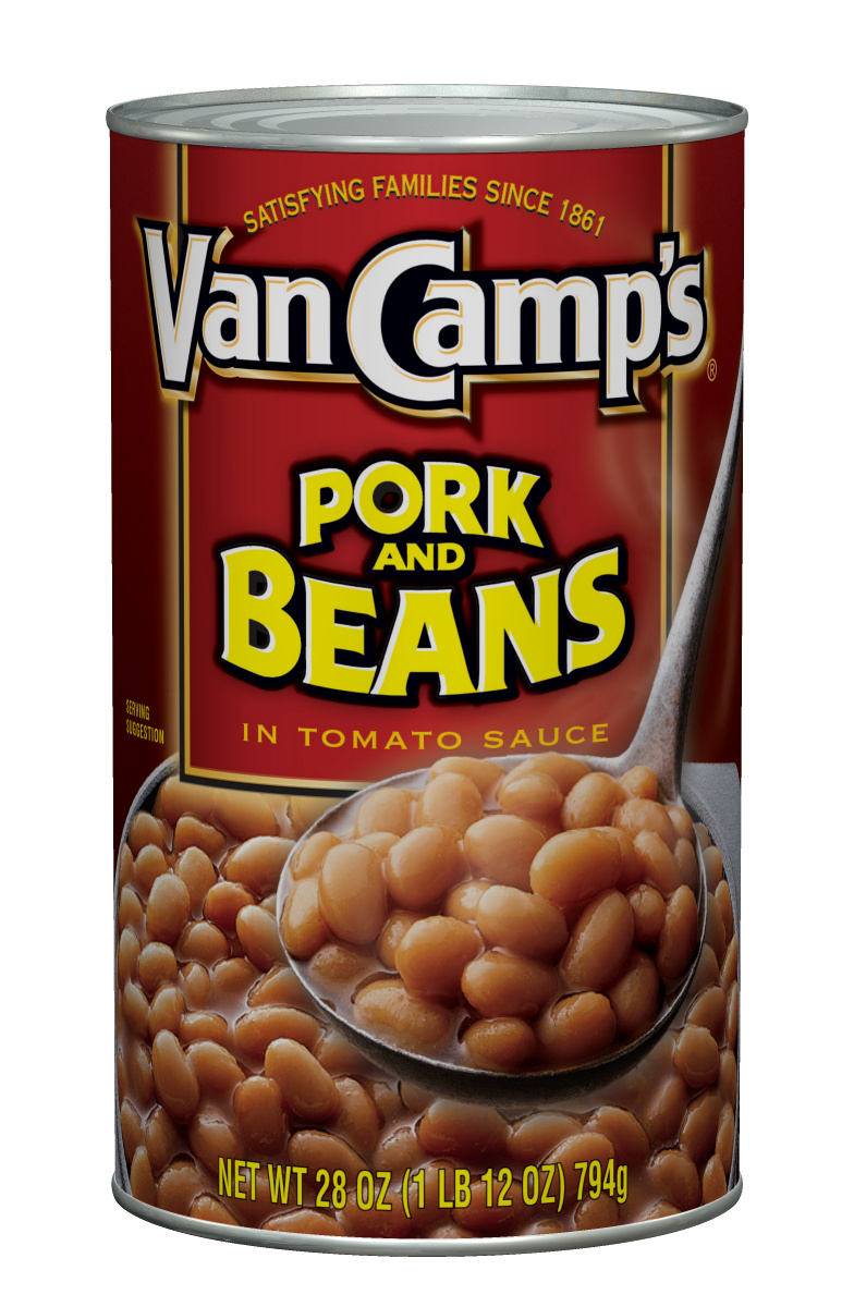 Van Camp's In Tomato Sauce Pork And Beans 28 Oz