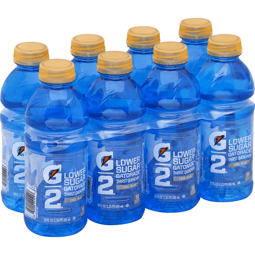 Gatorade G2 Lower Sugar Thirst Quencher Cool Blue 20 Fl Oz