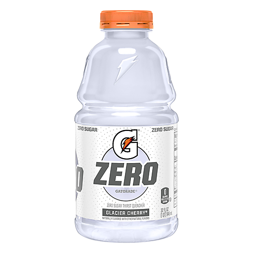 Gatorade Zero Sugar Thirst Quencher Glacier Cherry 32 Fl Oz