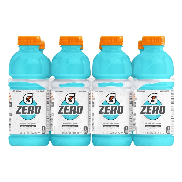 Gatorade Zero Sugar Thirst Quencher Glacier Freeze 20 Fl Oz