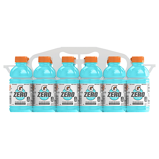 Gatorade G Zero Glacier Freeze Sports Drink - 12pk/12 Fl Oz Bottles