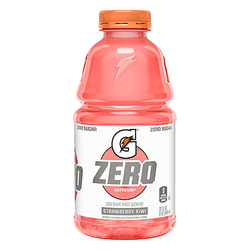 Gatorade Zero Sugar Thirst Quencher Strawberry Kiwi Flavored 32 Fl Oz