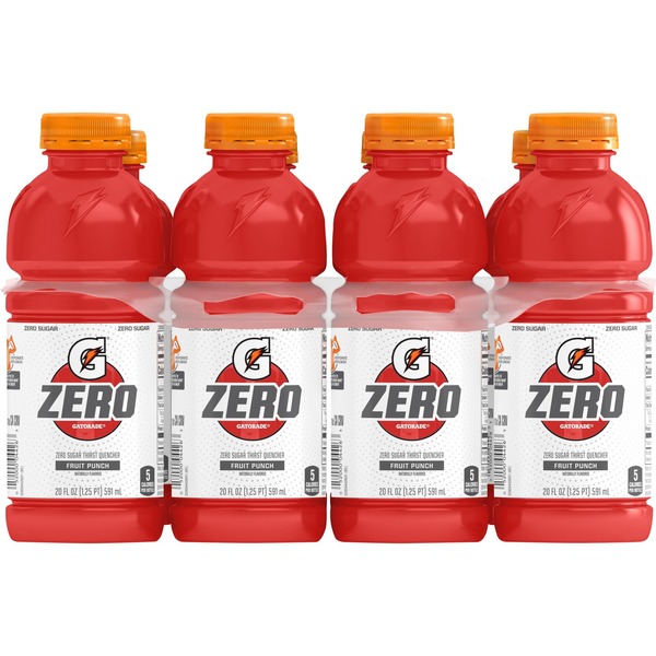 Gatorade Thirst Quencher, Zero Sugar, Fruit Punch