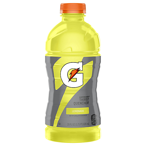Gatorade Thirst Quencher, Lemonade 28 Fl Oz