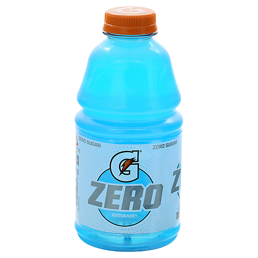 Gatorade Thirst Quencher, Zero Sugar, Cool Blue 32 Fl Oz