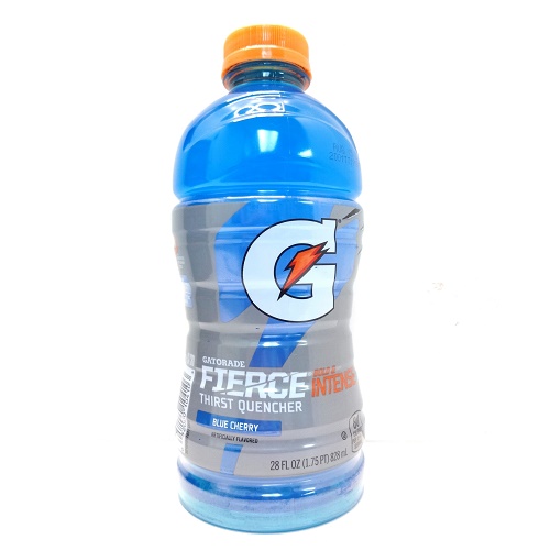 Gatorade Fierce Bold & Intense Blue Cherry Thirst Quencher 28 Fl Oz
