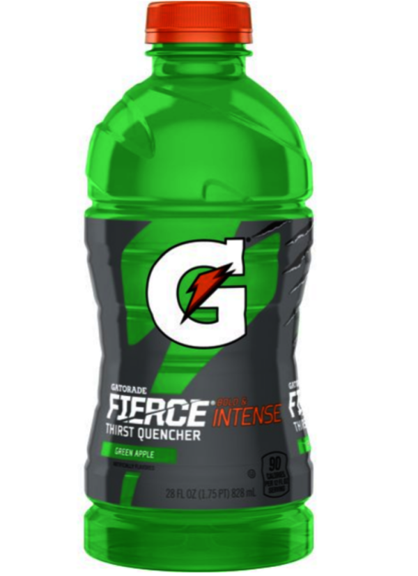 Gatorade Fierce Green Apple Thirst Quencher 28 Fl Oz