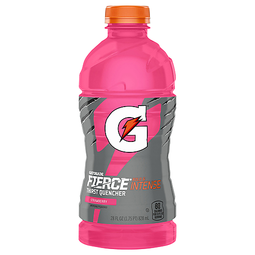 Gatorade Fierce Thirst Quencher Strawberry 28 Fl Oz