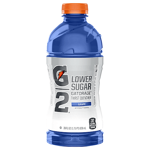 Gatorade G2 Lower Sugar Grape Thirst Quencher 28 Fl Oz