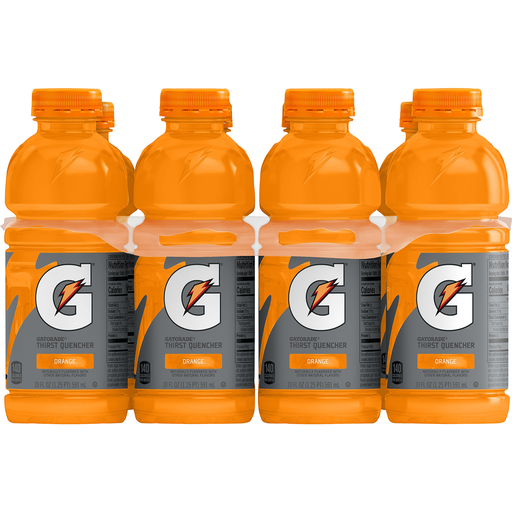 Gatorade Orange Thirst Quencher 8 20 Fl Oz Bottles Multipack