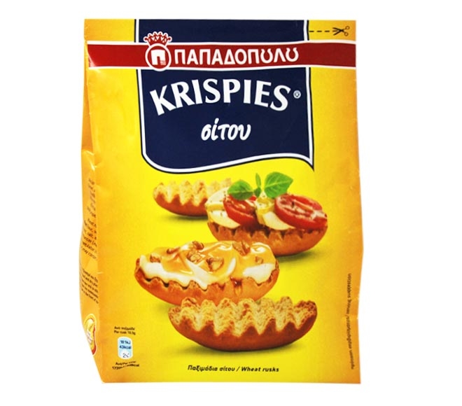 Παπαδοπουλου Papadopoulos Krispies Wheat 200g