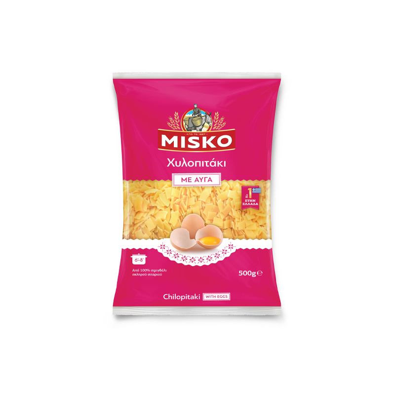 Misko Chilopitaki With Eggs 500g Bag