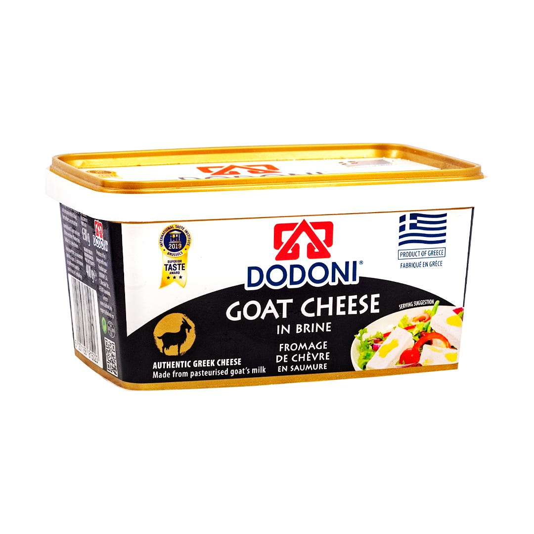Δωδώνη Κατσικίσιο Τυρί Σε Άλμη 400gr