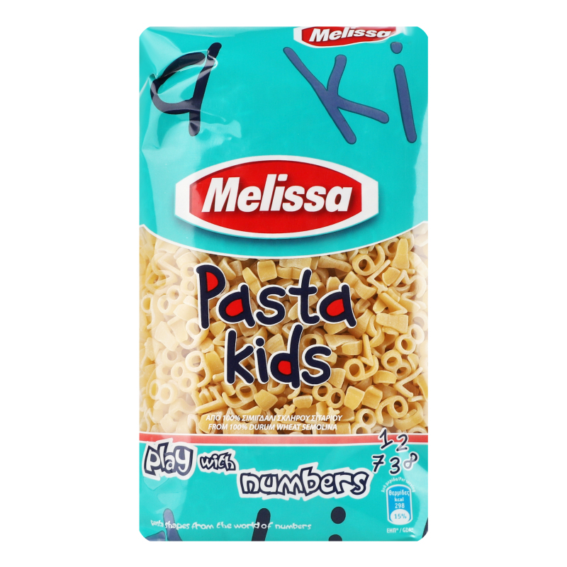Мelissa Макароны Melissa Pasta Kids Цифры 500г