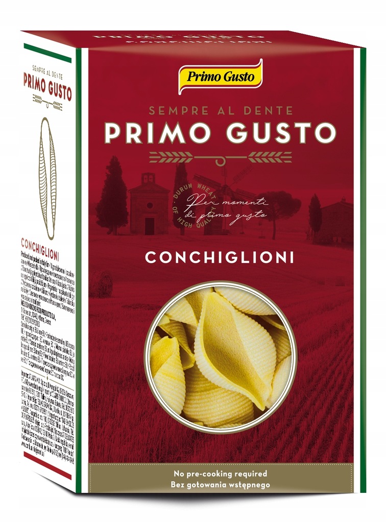 Primo Gusto Makaron Muszla Duża 500 G