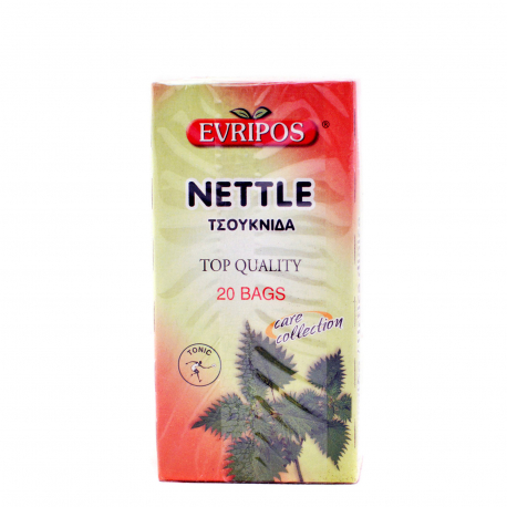 Ευριπος Greek Nettle Tsouknida 20 Bags Evripos Natural Tonic Tea Top Quality