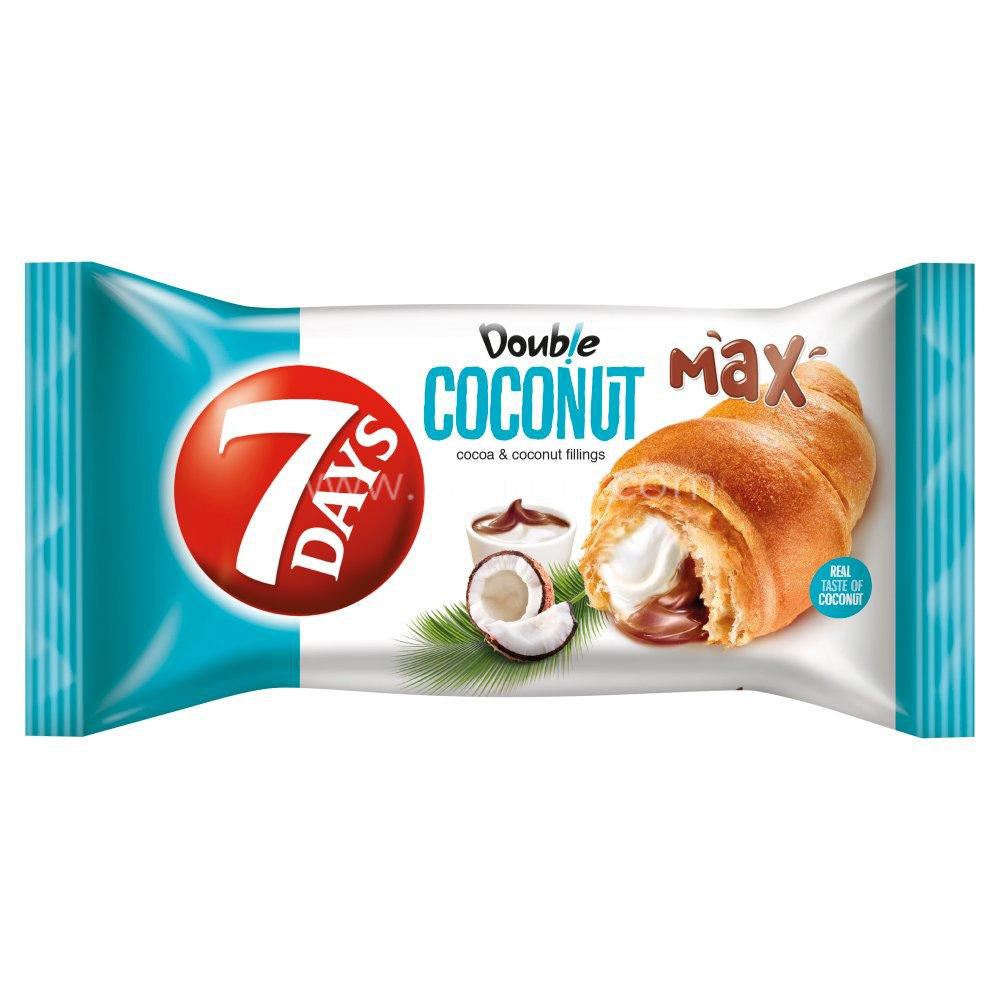 7days 7 Days Croissant Double Kakaó-Kókuszkrém 80g