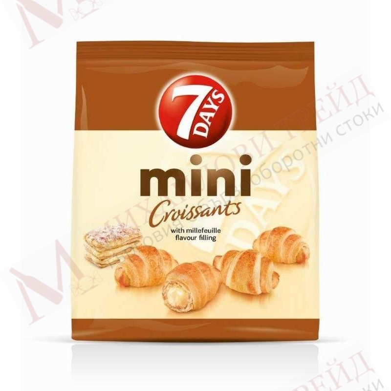 7 Days Mini Croissants Vanilla