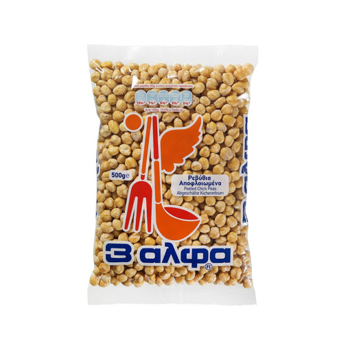 3αλφα 3Alfa Chickpeas (Peeled) (500g)