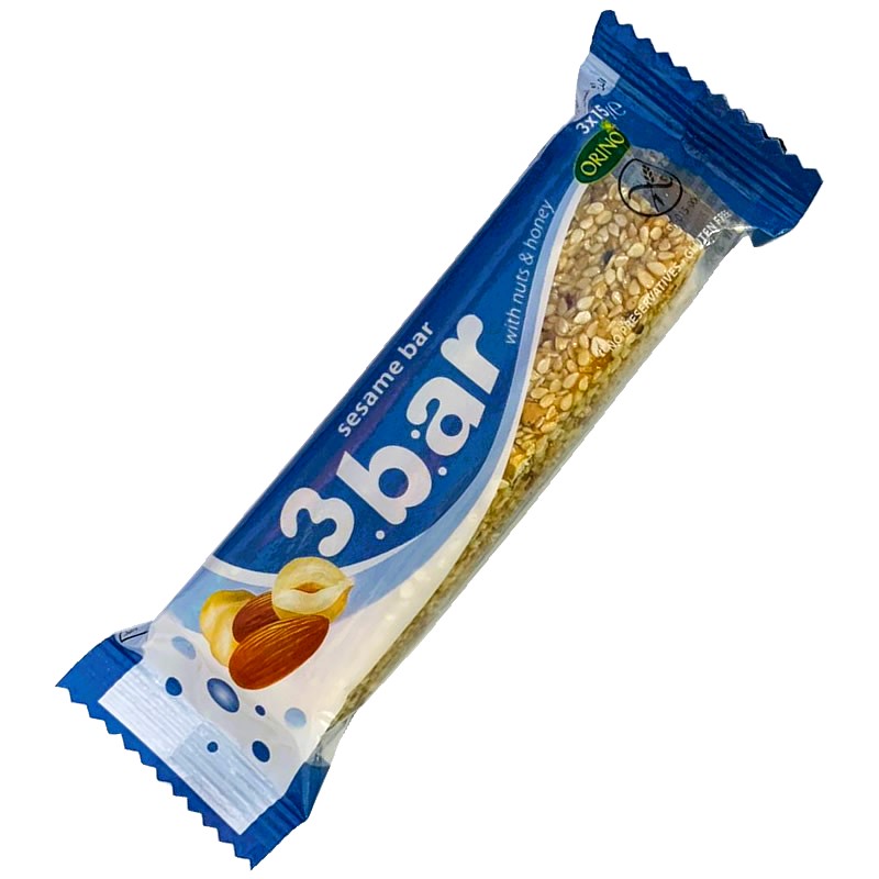 Orino 3BAR 3 Bar – Sesame Bar – Nuts & Honey (3X15G)