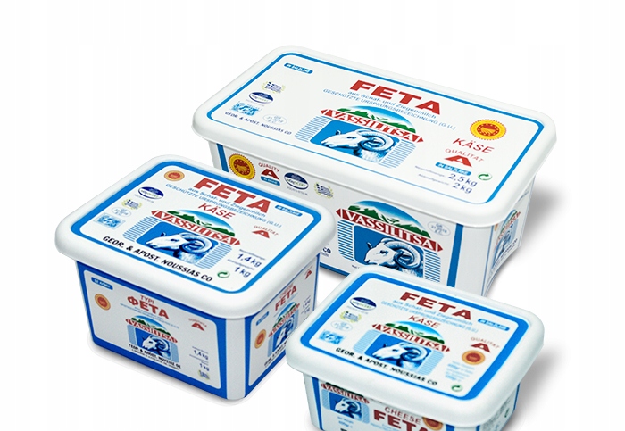 Vassilitsa Feta From Sheep And Goat Milk In Brine 400g