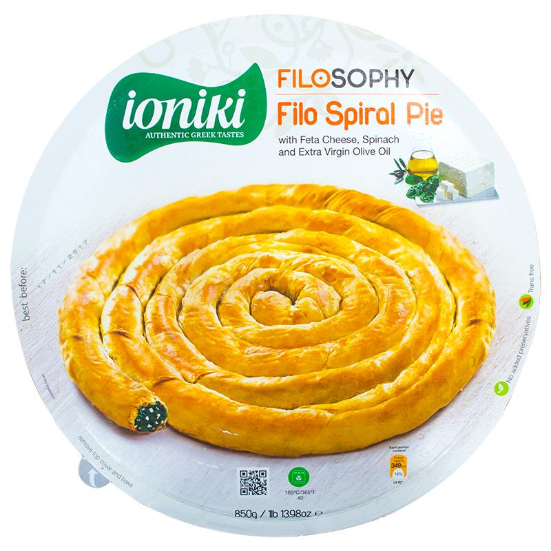 Filo Spiral Pie