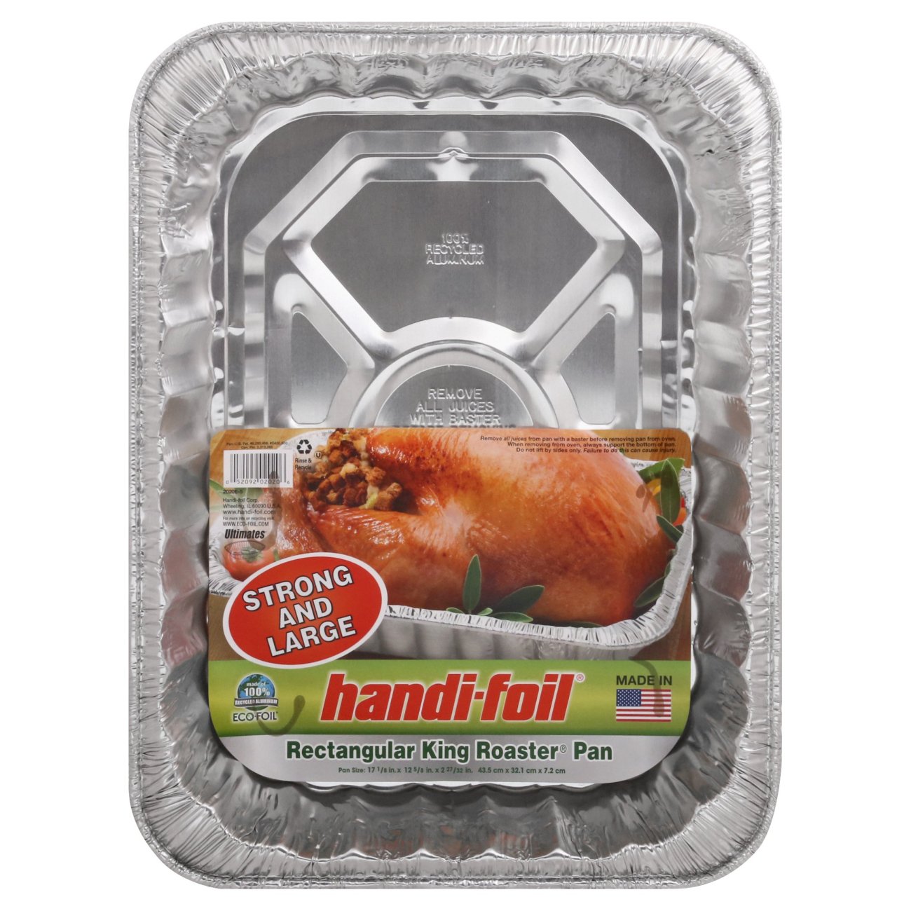 Handi-Foil Roaster Pan, Rectangular, King