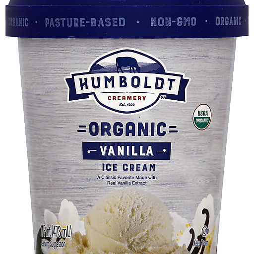 Humboldt Organic Vanilla Ice Cream